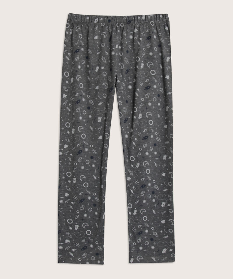 Pijama Set Camiseta Estampada
