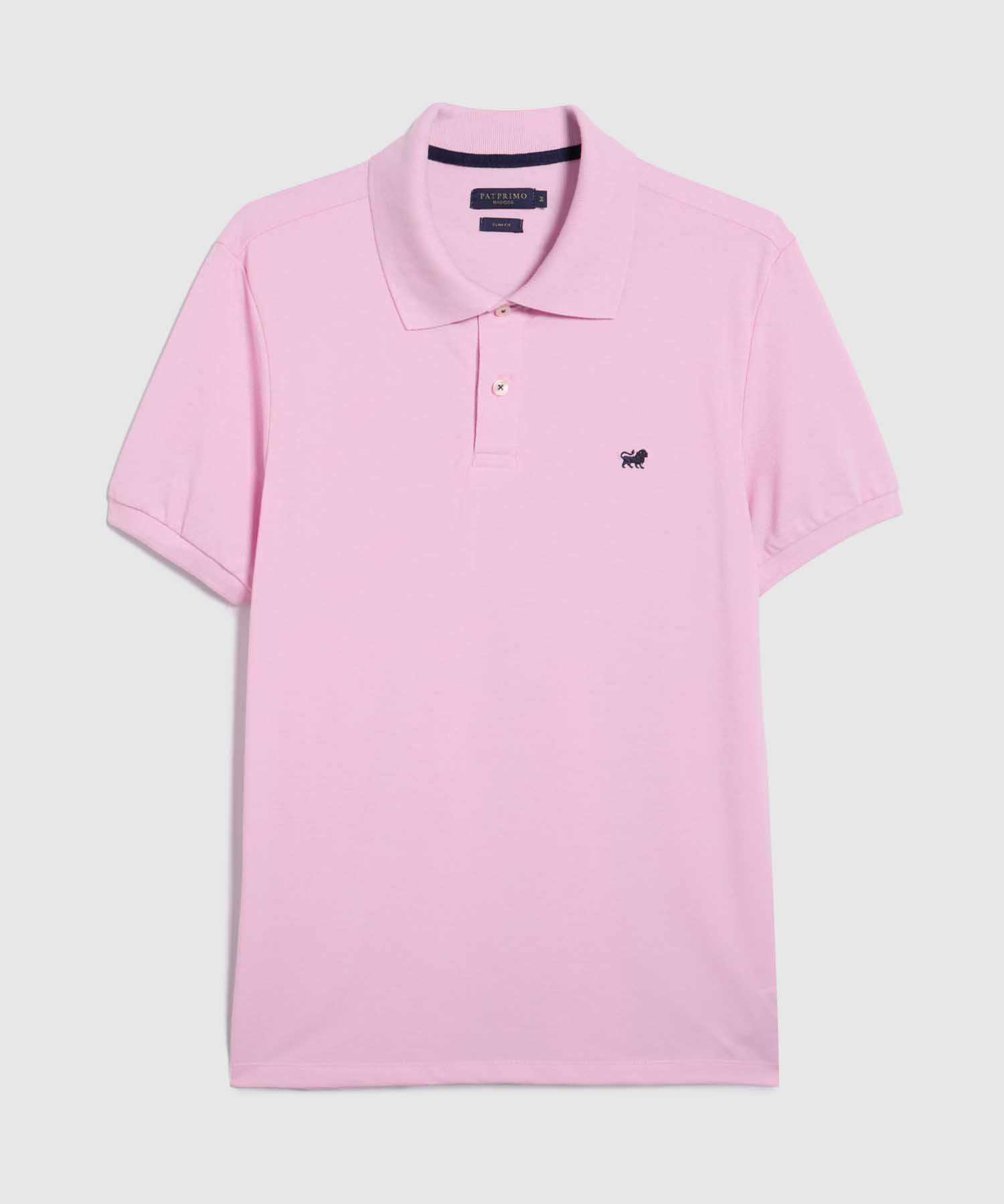 Polo Tejido Unicolor Cuello Y Puños Tejidos,Sin Bolsillo Con Hiladillo.
