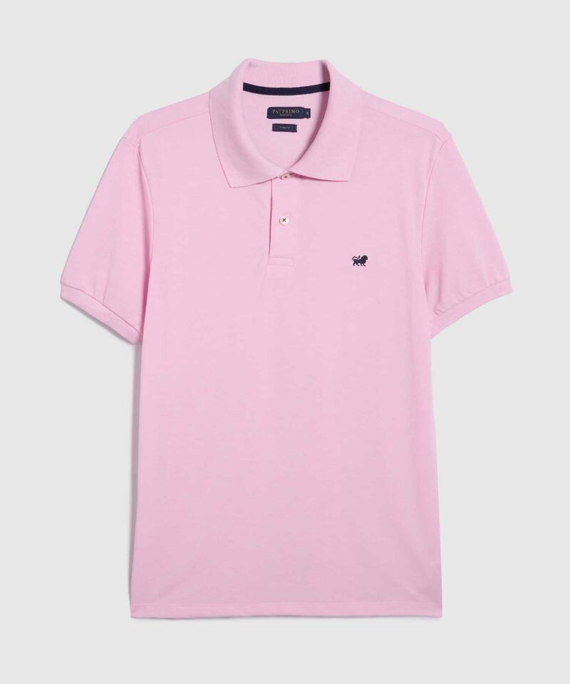 Polo Tejido Unicolor Cuello Y Puños Tejidos,Sin Bolsillo Con Hiladillo.