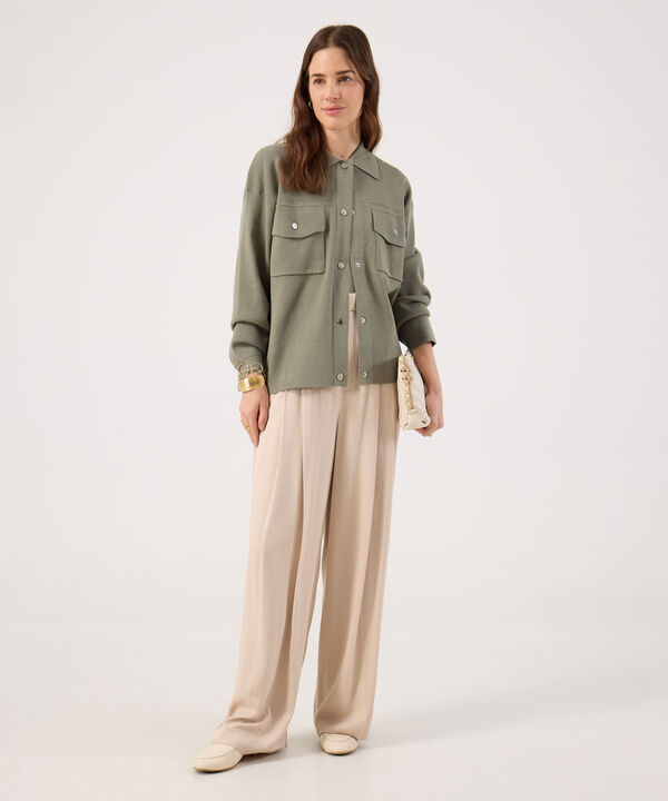 Saco Abierto Tipo Chaqueta Con Broches image number null