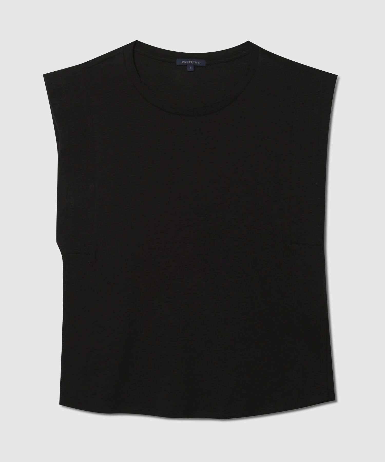 Camiseta Manga Sisa Con Costuras