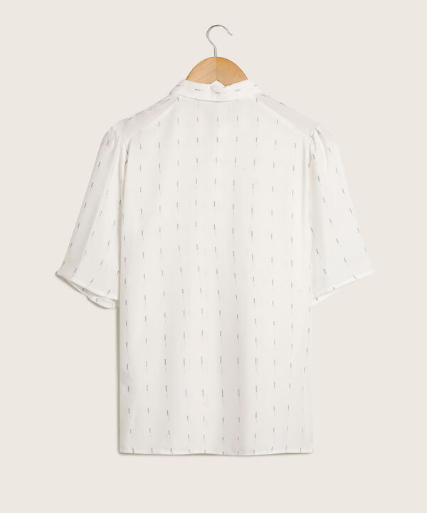 Camisa Manga Corta Con Corte