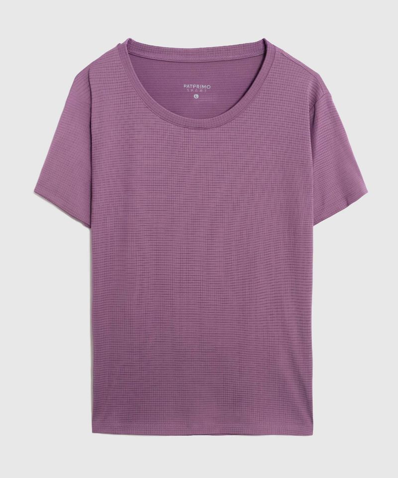 Camiseta Unicolor Deportiva 