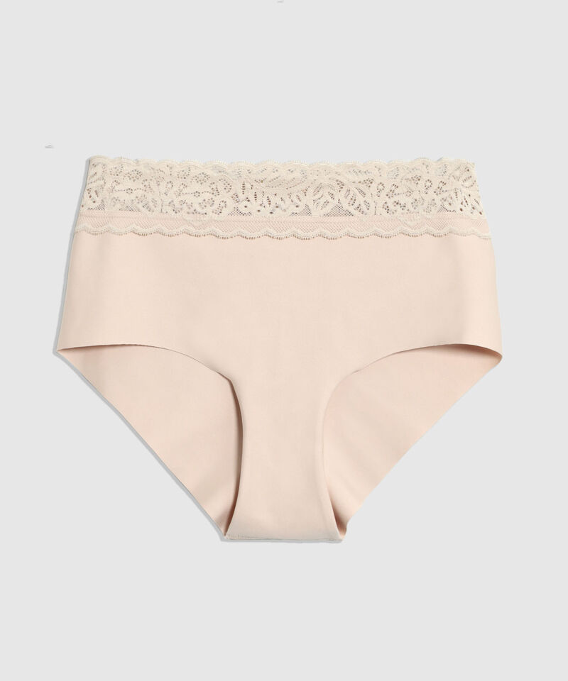Pack X2 Panty Mujer Con Detalle De Encaje