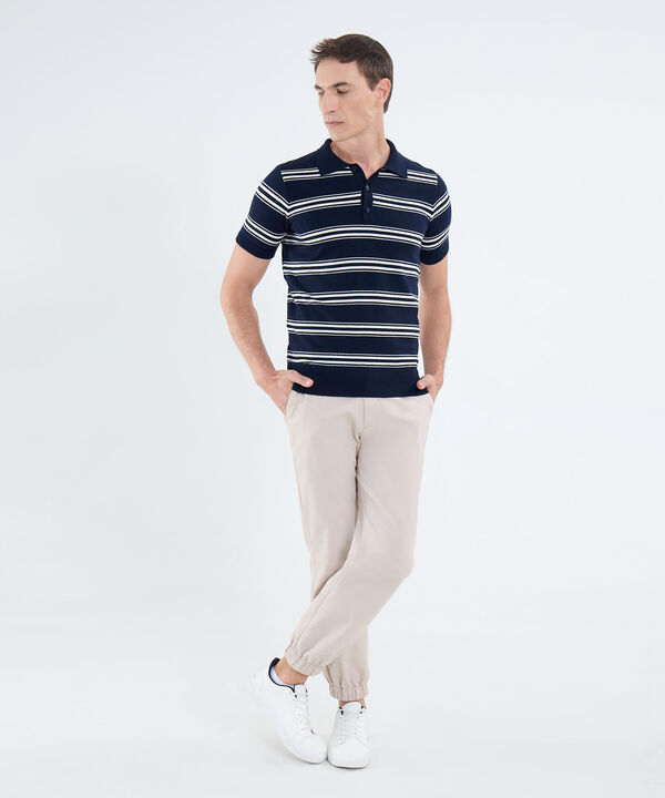 Pantalon Con Pretina Encauchada Para Hombre image number null
