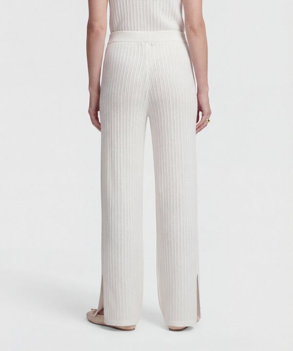 Pantal&oacute;n de Punto Acanalado para Mujer