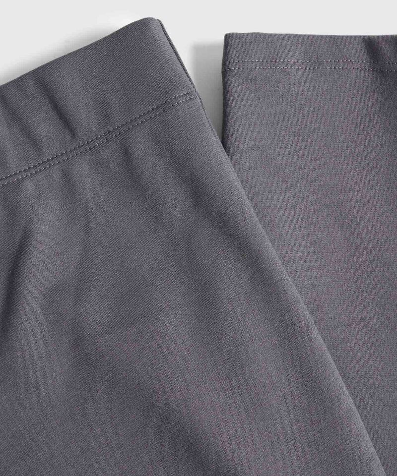 Leggings Unicolor Con Pretina Ancha 