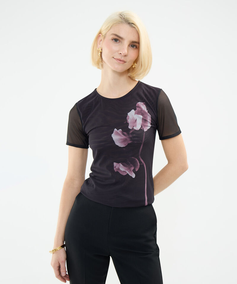 Camiseta Estampado Floral
