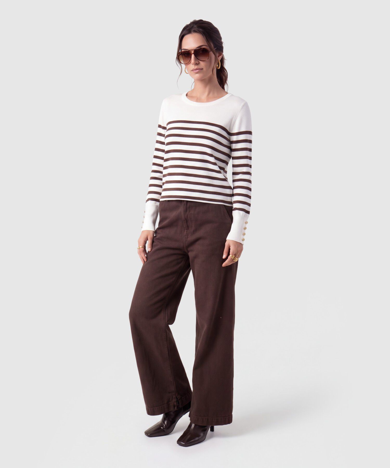Jean Wide Leg Para Mujer