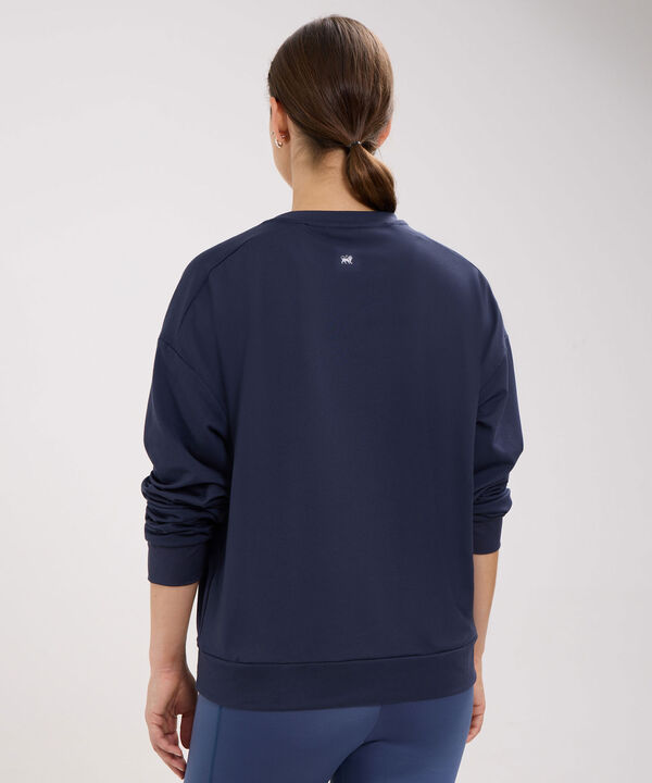 Buzo Unicolor Con Cortes, Sport Lineas