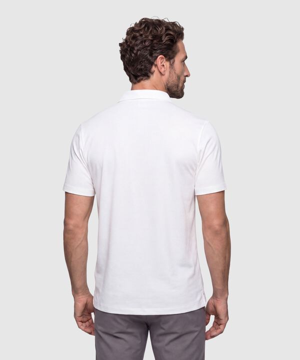 Polo Unicolor Regular Para Hombre