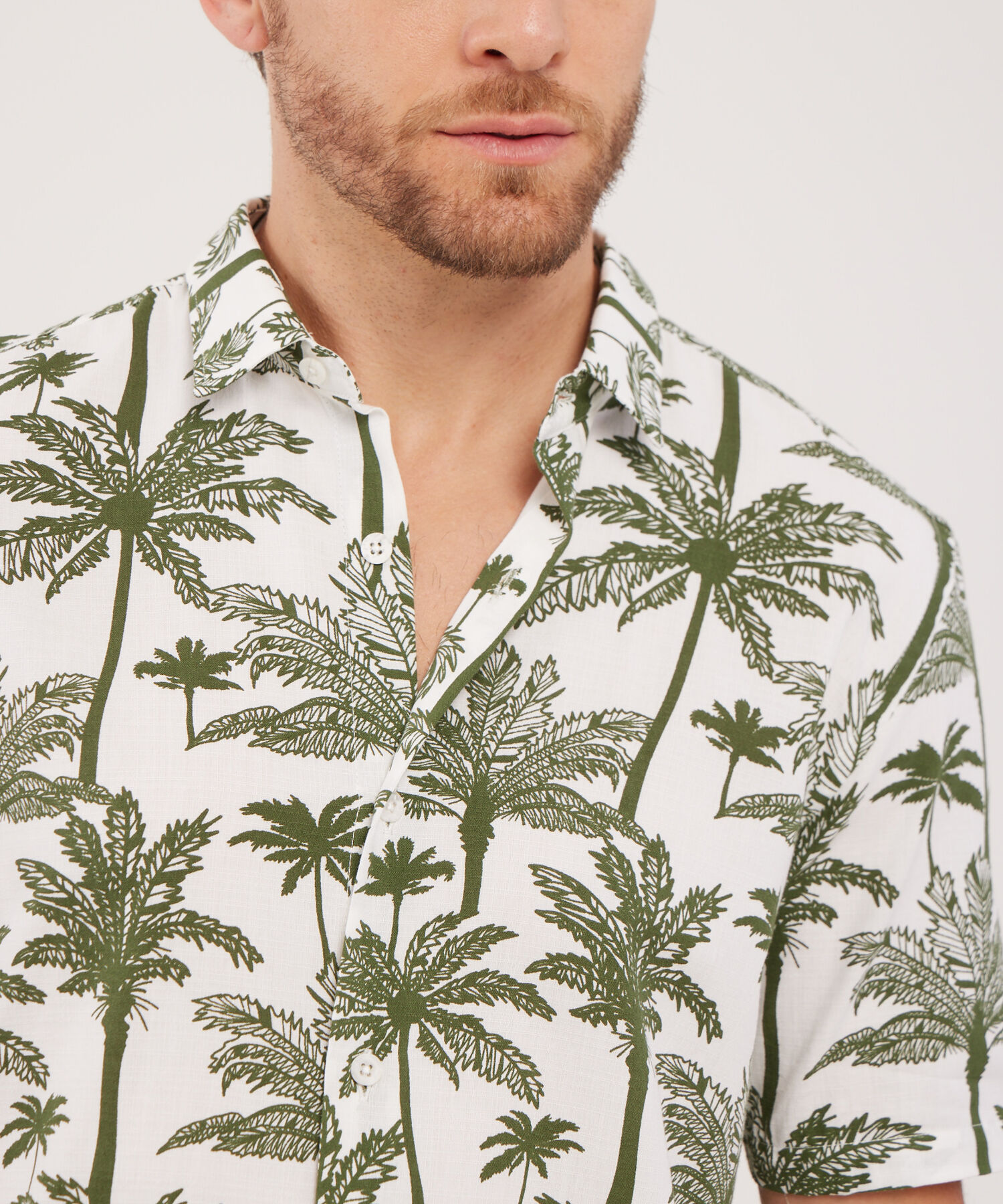 Camisa Manga Corta Estampada