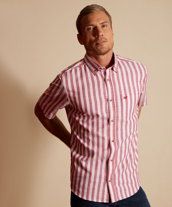 Camisa Manga Corta Prete&ntilde;ida image number null