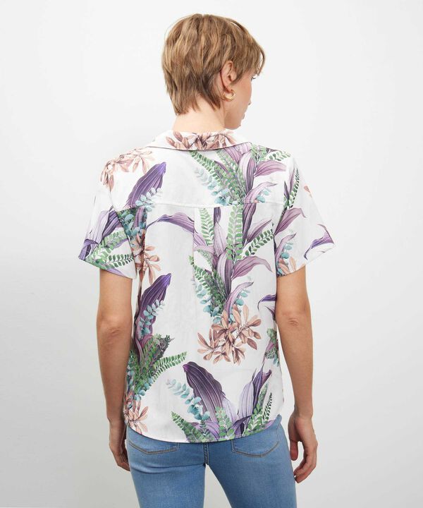 Camisa Estampado Botánico image number null