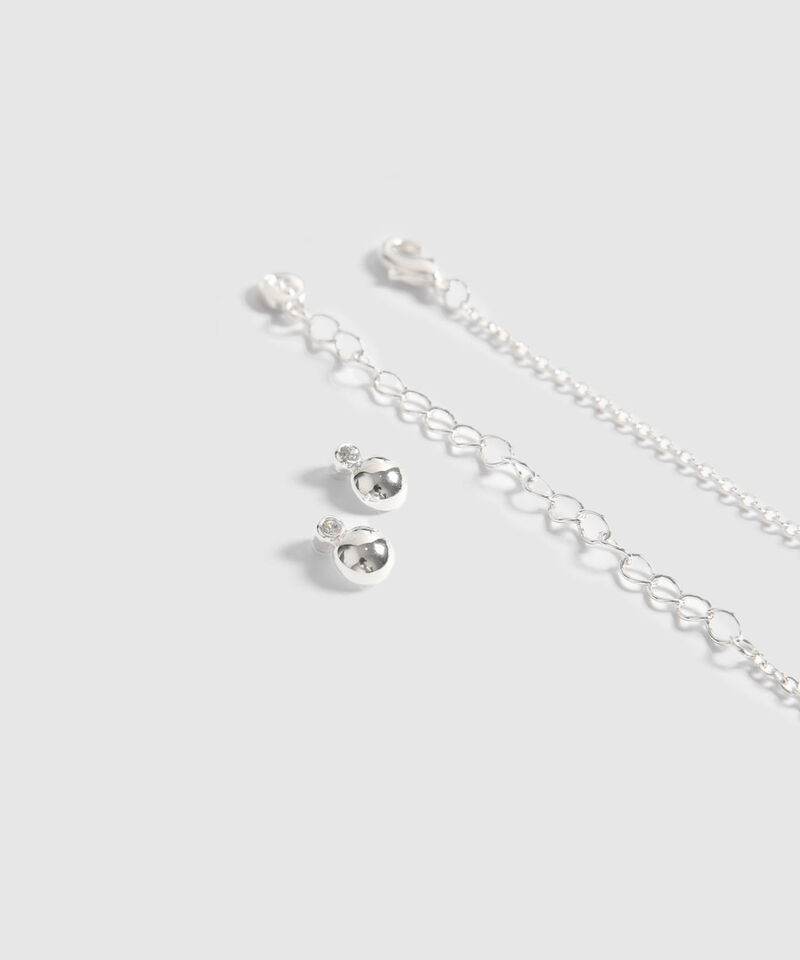 Set de Accesorios Plateados