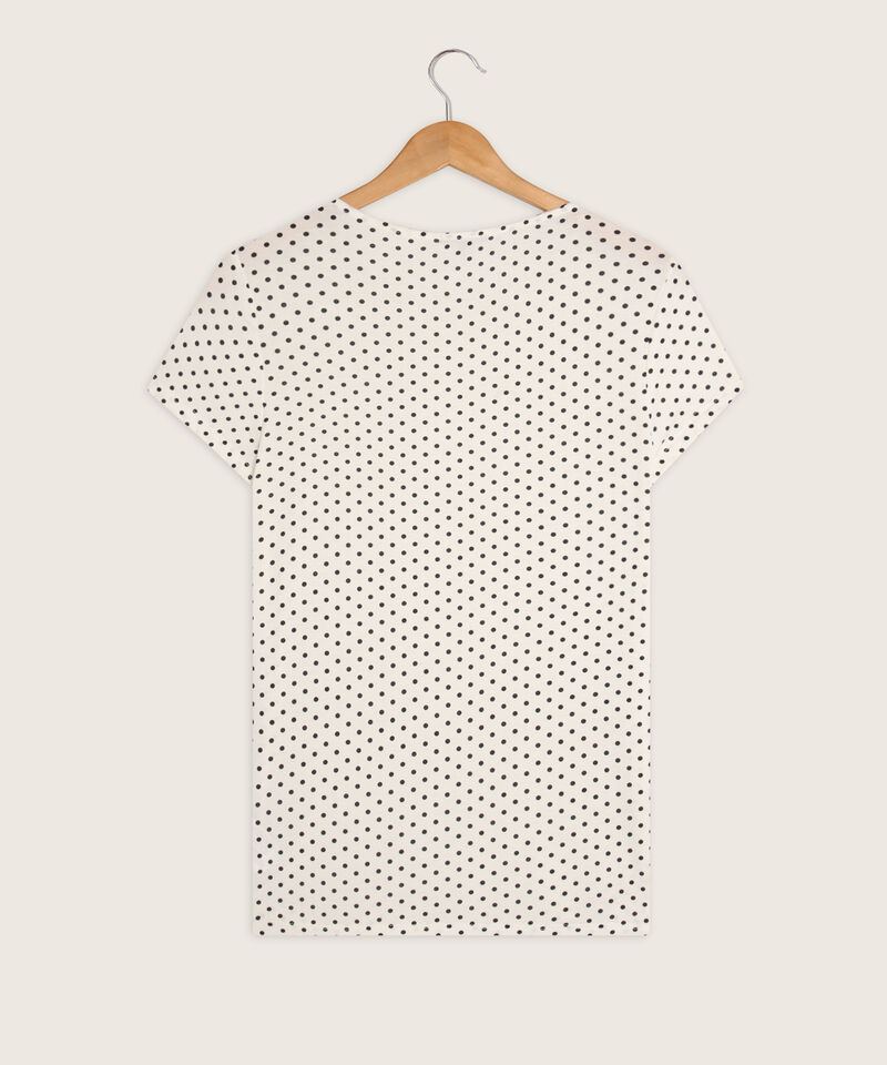 Camiseta Escote Redondo Negro
