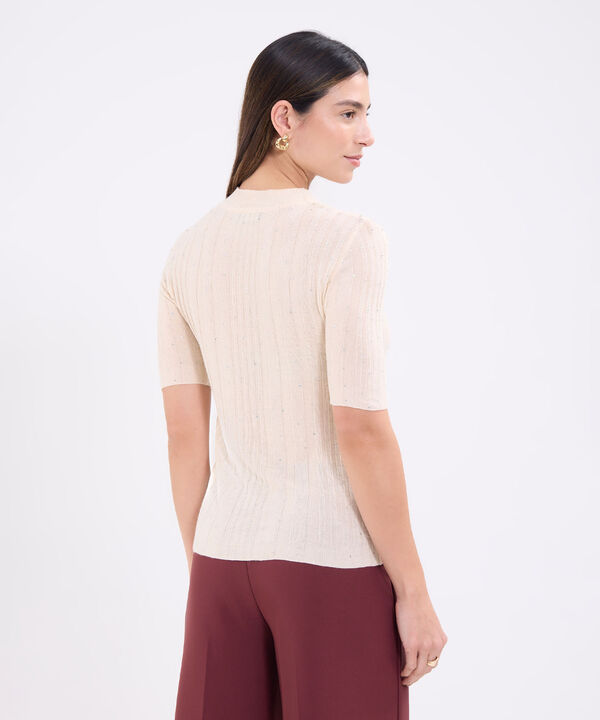 Saco manga corta para mujer