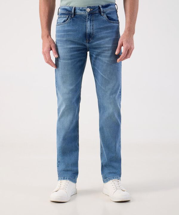 Jean de Diseño Clásico y Corte Recto Para Hombre image number null