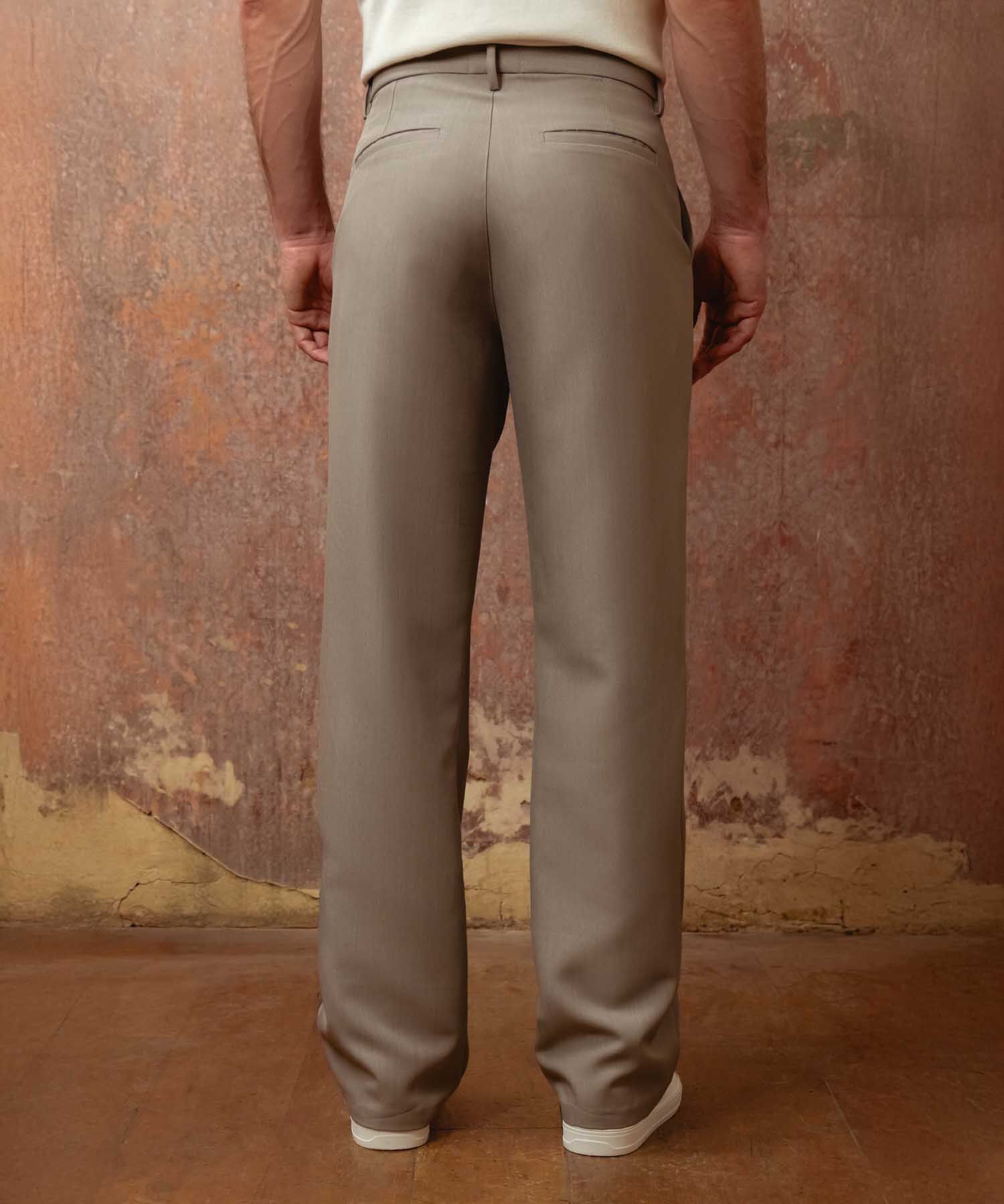 Pantalón Corte Recto Para Hombre