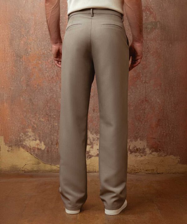 Pantalón Corte Recto Para Hombre