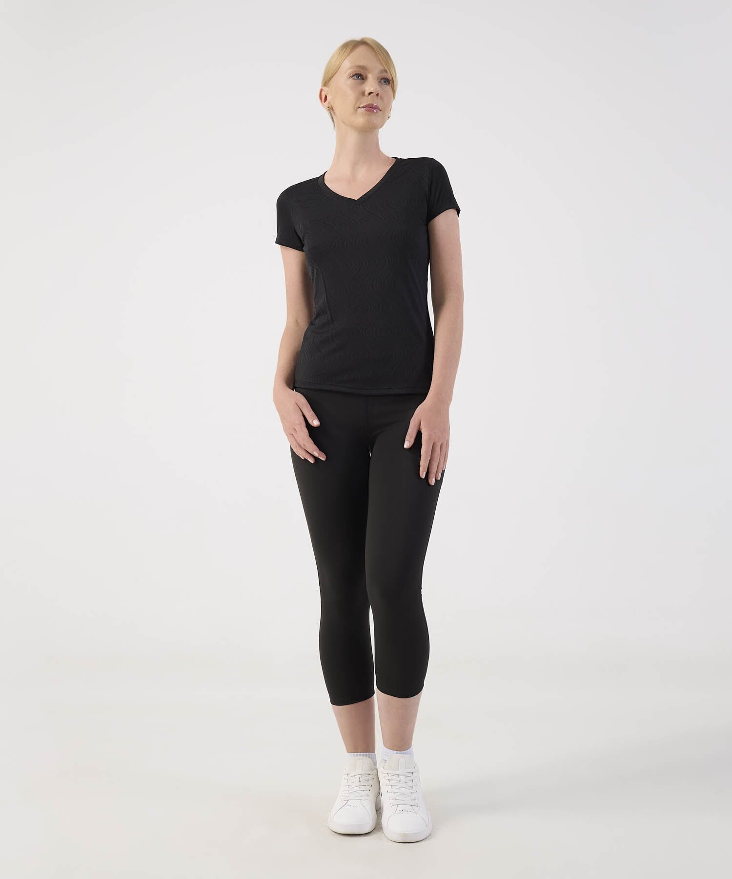 Camiseta Unicolor Texturizada