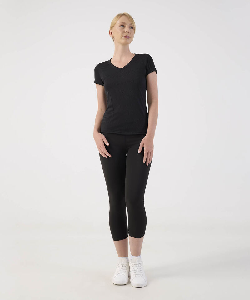 Camiseta Unicolor Texturizada