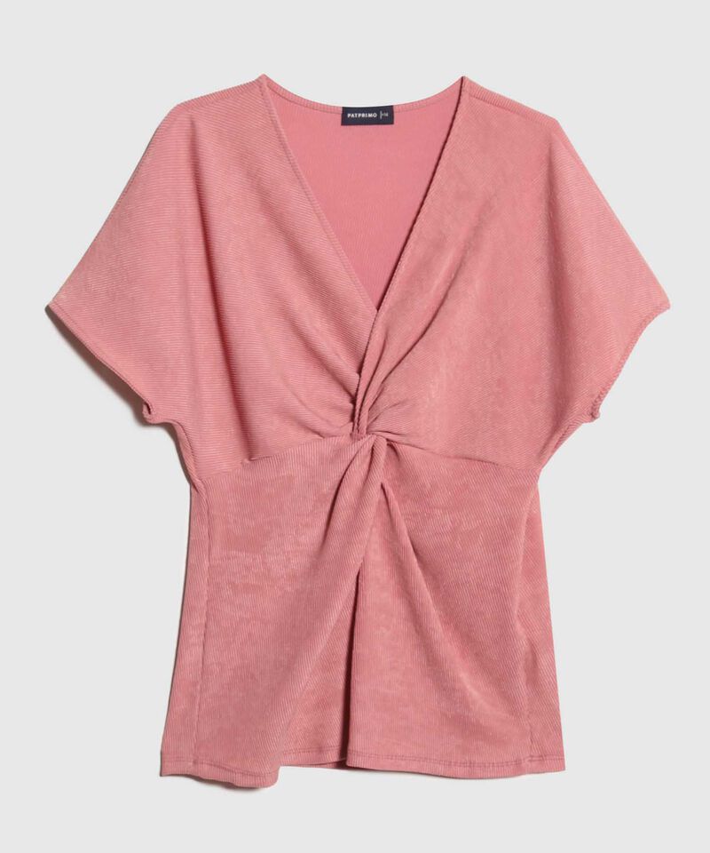Camiseta con Anudado