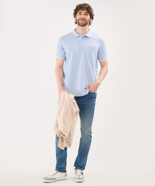 Polo Texturizada