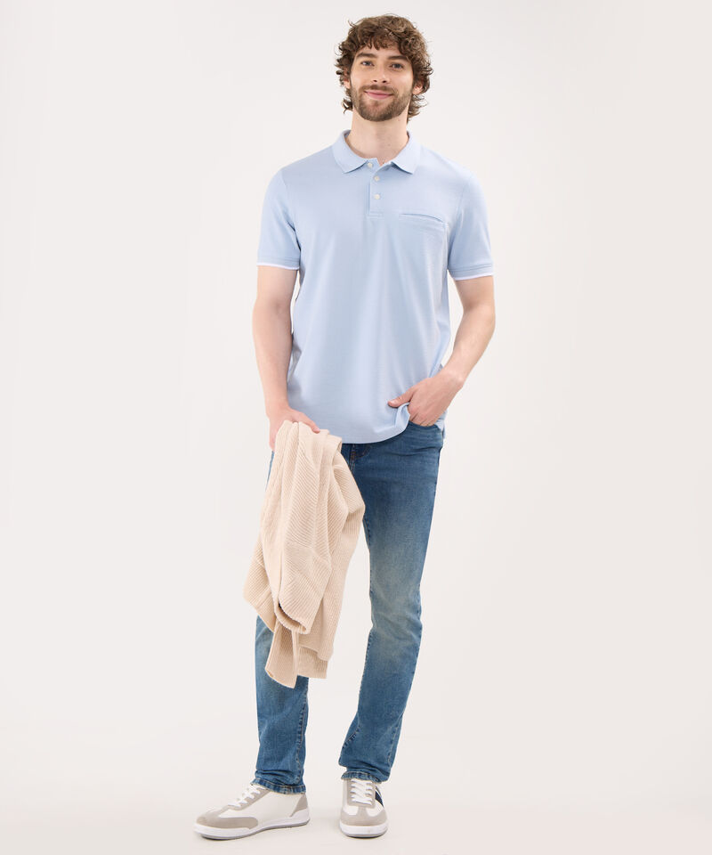 Polo Texturizada