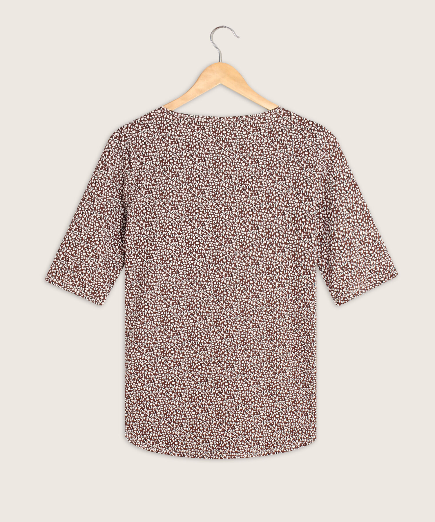 Camiseta manga corta estampada