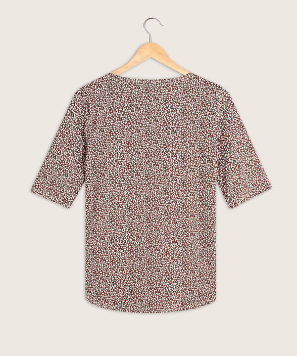 Camiseta manga corta estampada image number null