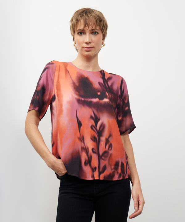 Blusa Estampada En Degrade image number null