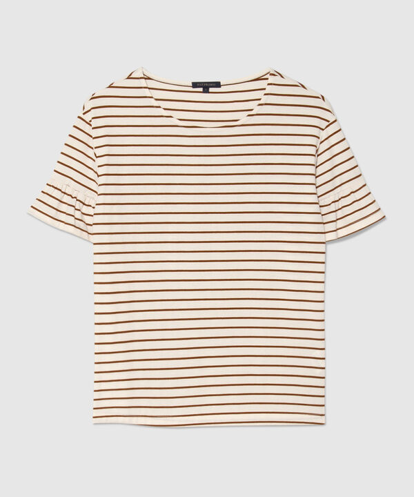 Camiseta Manga Corta a Rayas