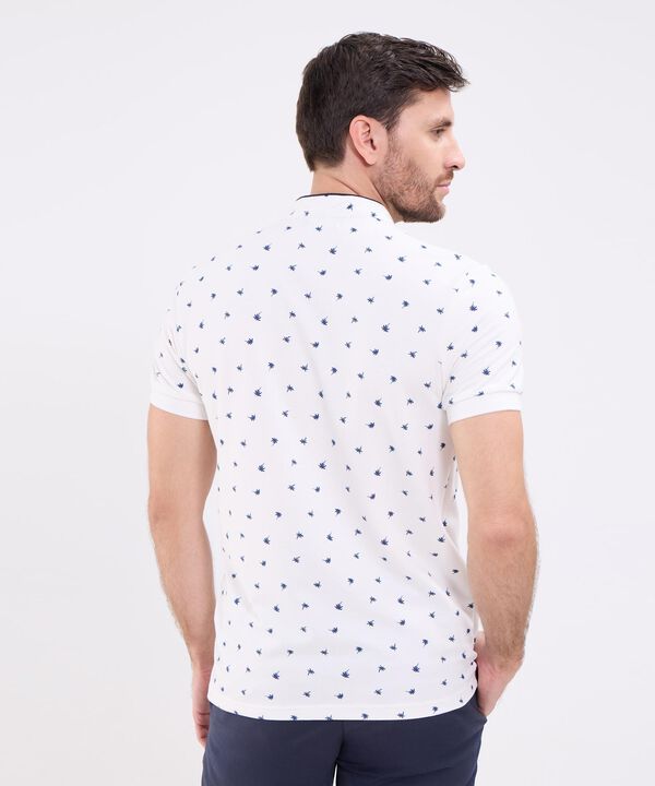 Polo Estampada Para Hombre