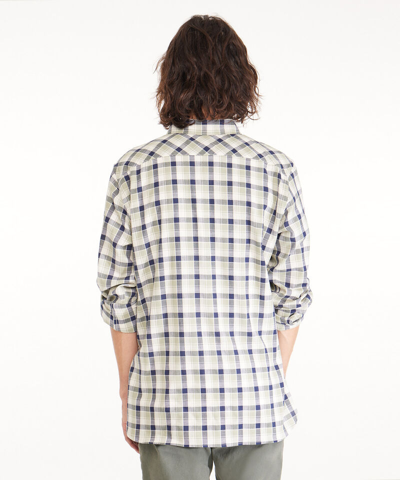 Camisa Manga Larga Button Down Denim