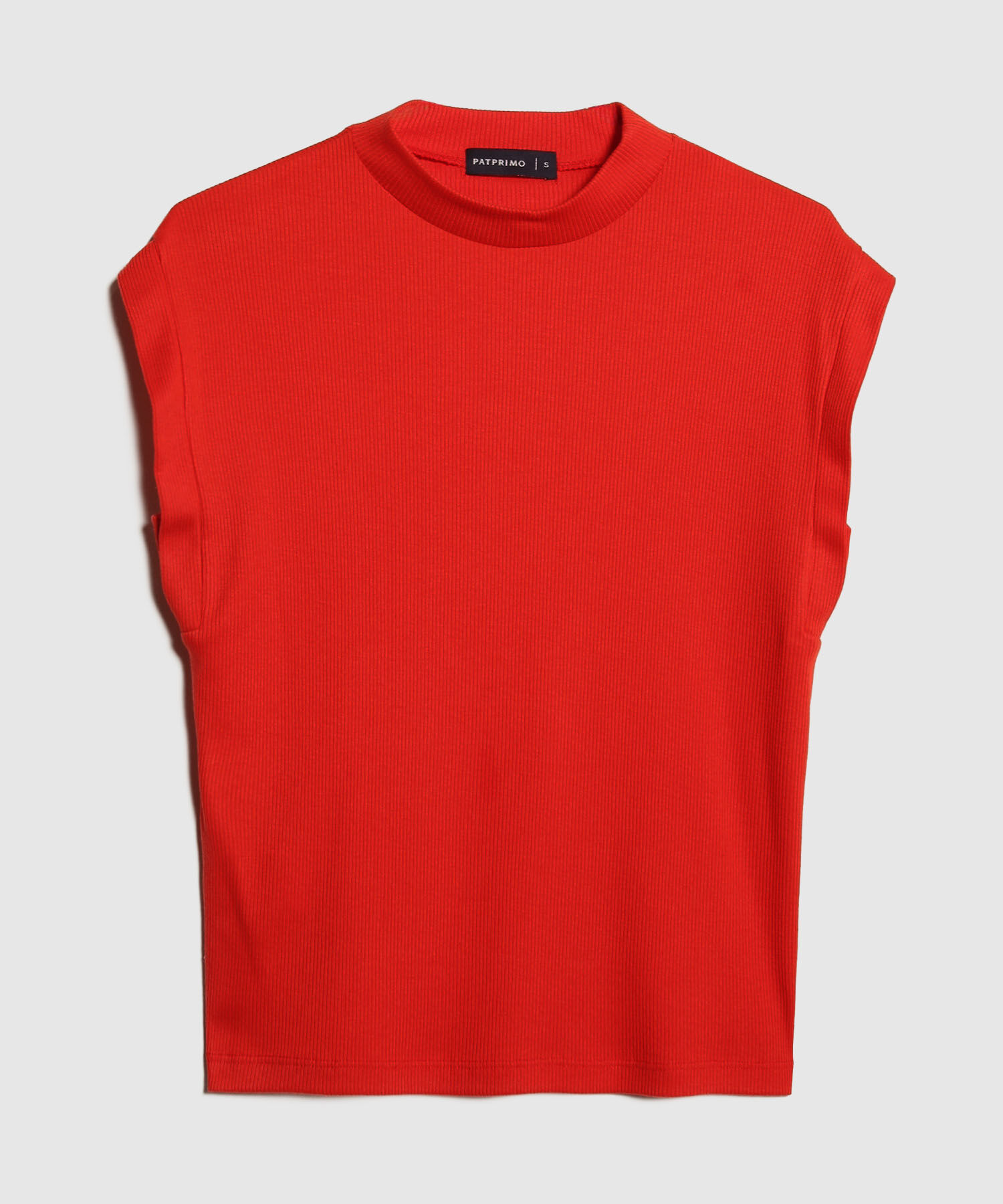 Camiseta Unicolor Cuello Alto Compa Online Patprimo