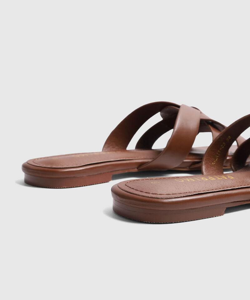 Sandalias Planas Trenzadas Para Mujer