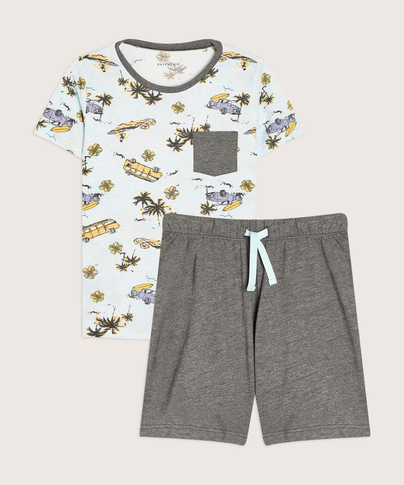 Pijama Camiseta Estampada