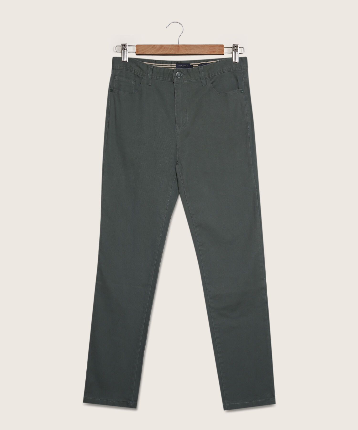 Pantalón 5 Bolsillos Unicolor Esencial