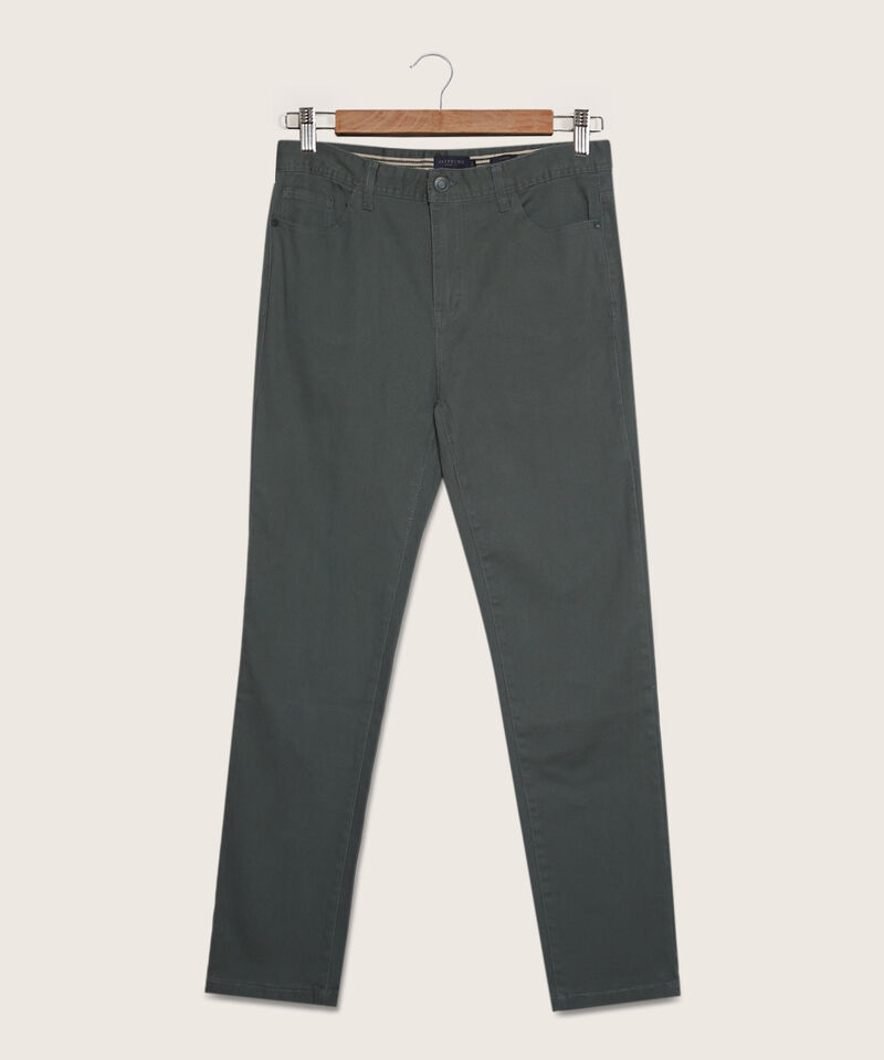 Pantalón 5 Bolsillos Unicolor Esencial