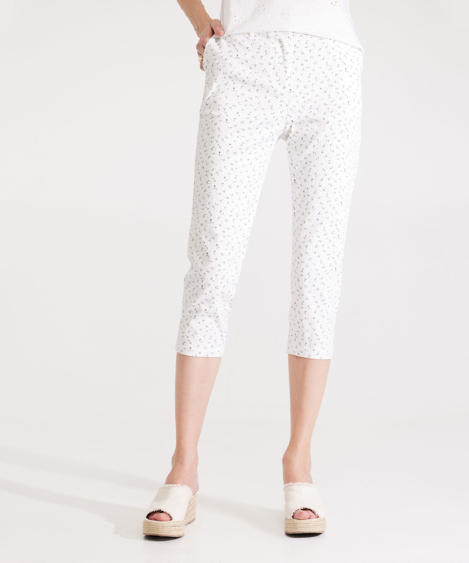 Pantalón Capri Estampado
