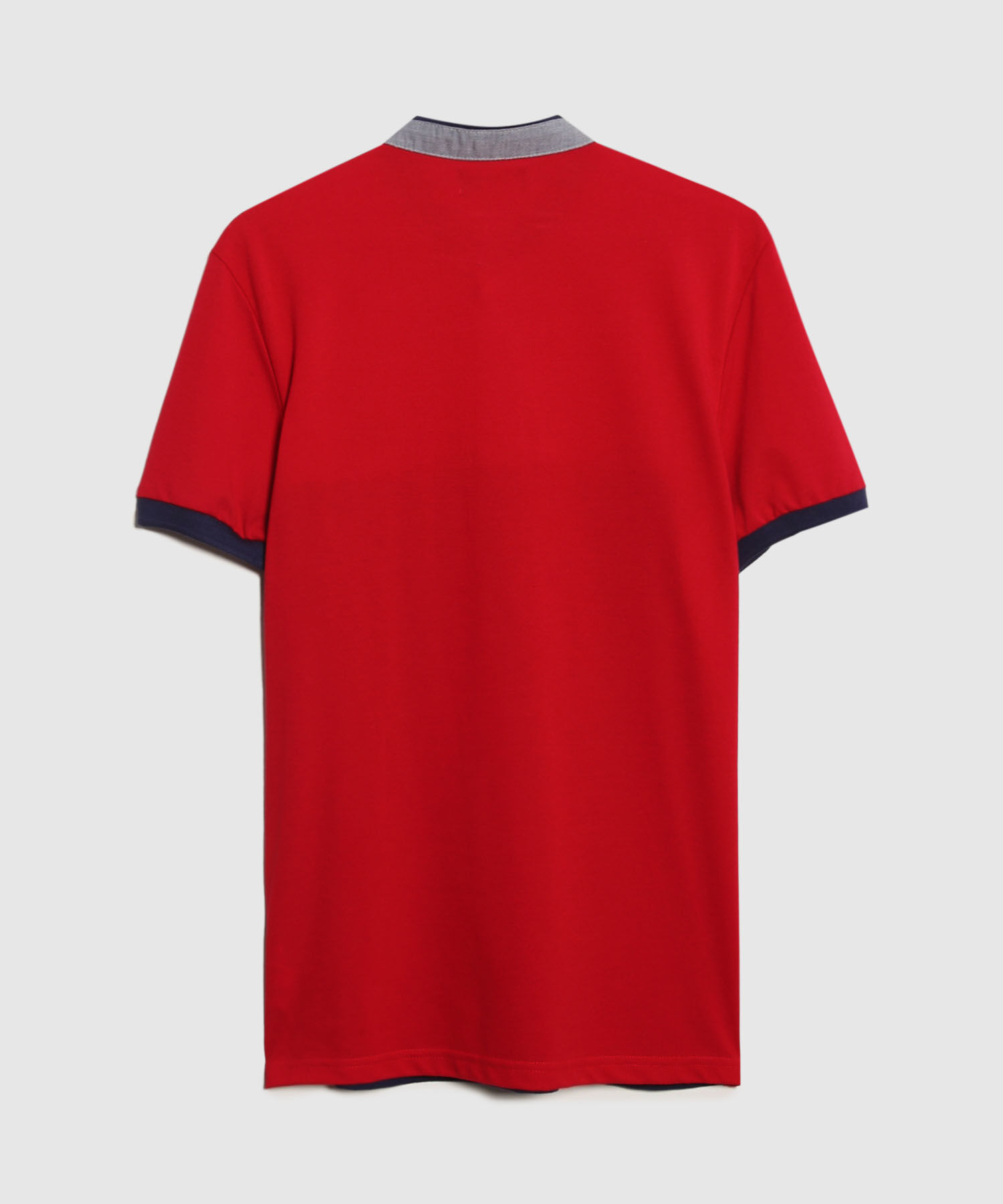 Polo Cuello Mao en Bloques