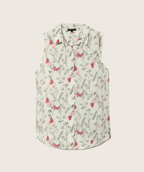 Camisa Manga Sisa Estampada