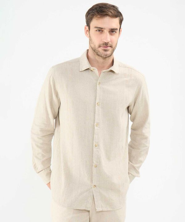 Guayabera en Efecto Lino image number null