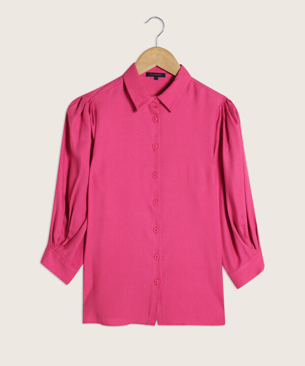 Camisa Manga 3/4 Unicolor