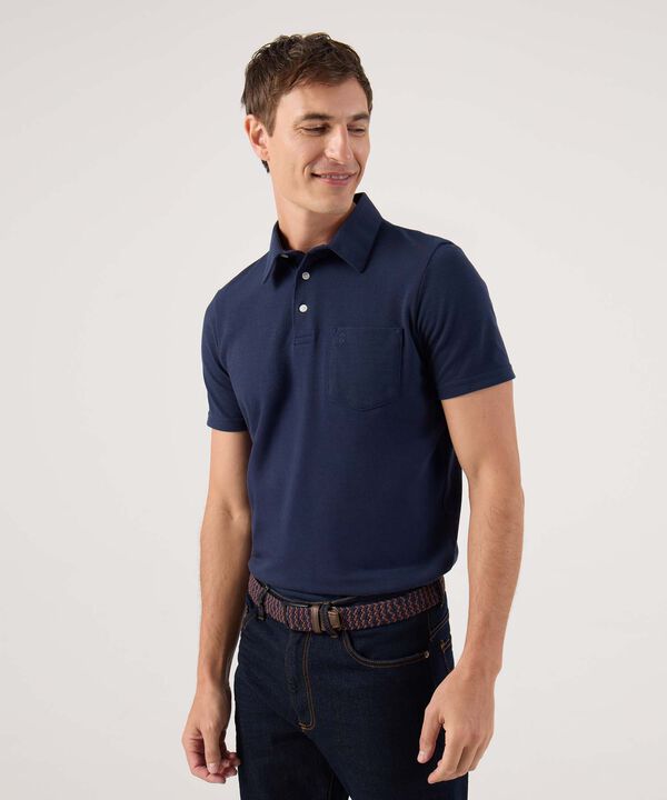 Polo Unicolor Cuello Duro image number null