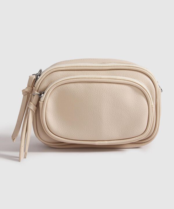 Bolso de Mano en Efecto Cuero