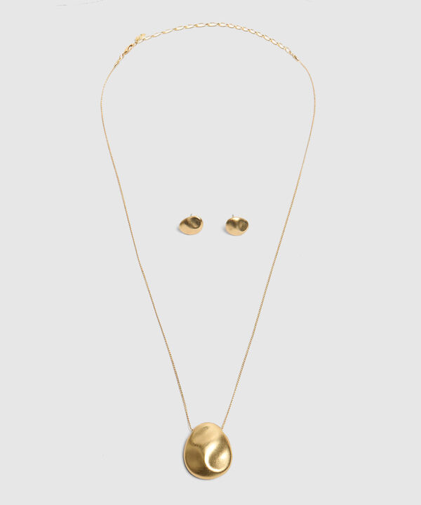 Set De Collar Y Aretes Mujer image number null