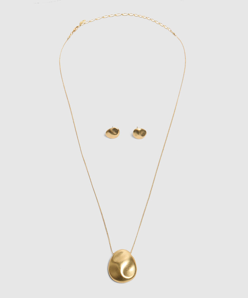 Set De Collar Y Aretes Mujer