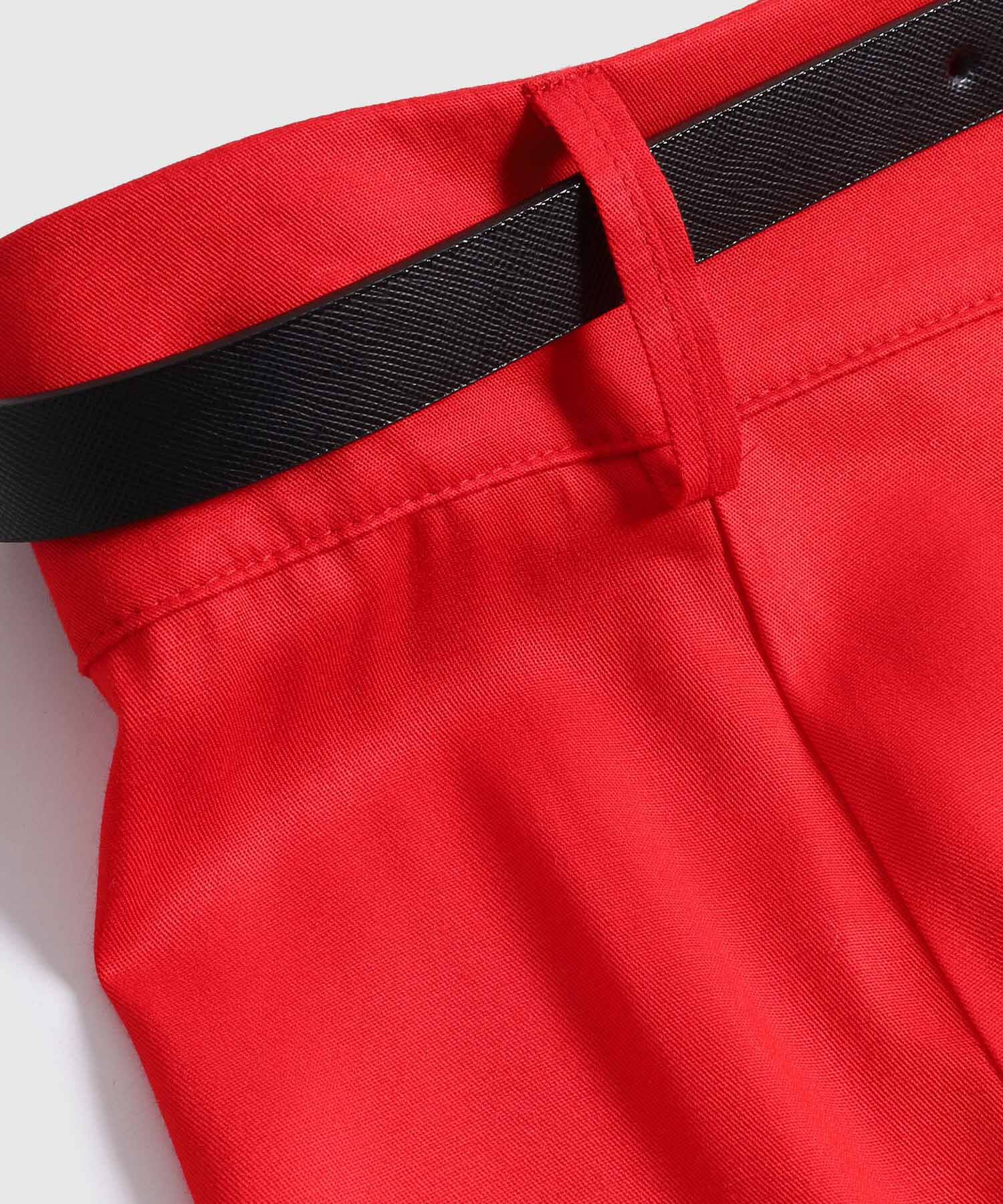 Falda Larga Con Cinturon Para Mujer